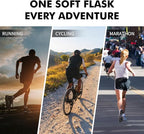 AONIJIE 500ml/2Pcs Soft Flask Collapsible Water Bottle - Image 7