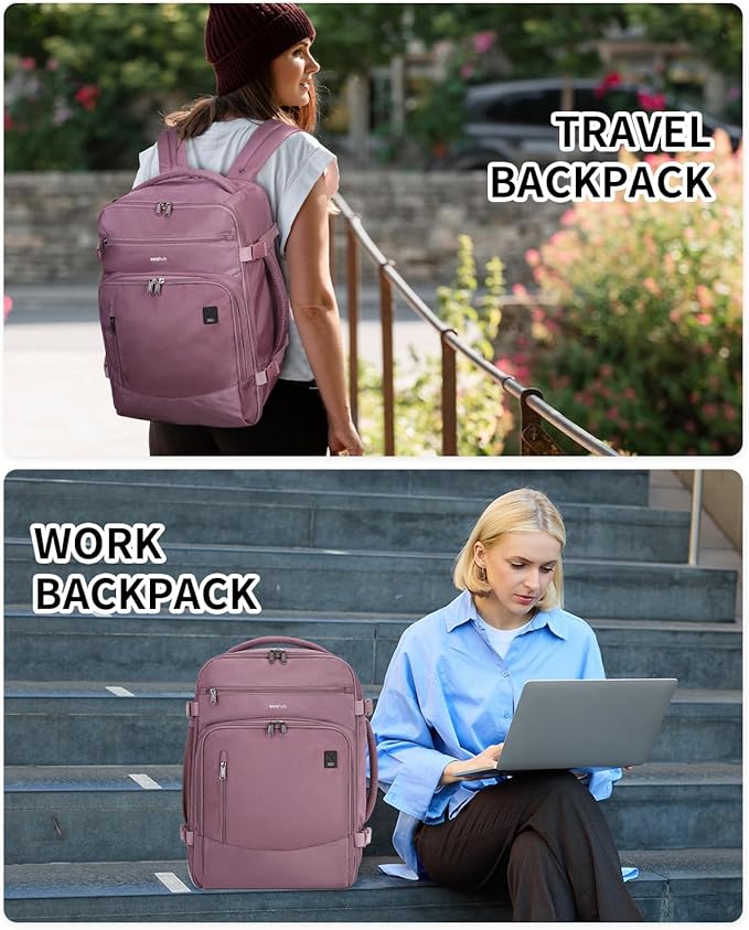 ECOHUB Travel Backpack for Women, Laptop Carry on Backpack - Image 9