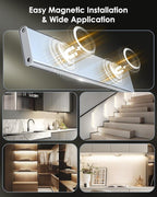 5 Pack Under Cabinet Lights, Upgraded 2500mAh Under Cabinet Lighting Wireless - Image 7
