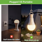 Kimjo 4 Pack Rechargeable Light Bulbs - Image 5