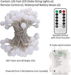 Battery Operated LED Globe String Lights - Image 3