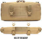 WYNEX Large Molle Pouch, Tactical Molle Bag Vertical Admin Pouch, Modular - Image 3