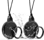 Airtag Holder Waterproof Necklace Keychain Case by WALLFID
