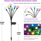 NBQQ Solar Garden Lights Outdoor, Swaying Light Waterproof Solar Lights Outdoor - Image 2