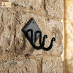 Mystic Colonial Rustic Hand Forged Iron Wall Hook - Image 3