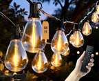 50FT Outdoor String Lights Waterproof, 20+1 Shatterproof S11 LED Bulbs by Unknown