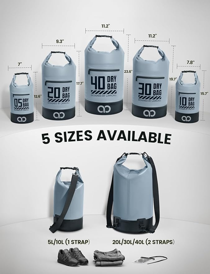 Lamicall Waterproof Dry Bag - Image 2