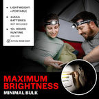 LED Headlamp 2-pack Battery Powered | Head Lamp - Image 6
