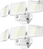 LED Security Lights Motion Sensor Outdoor Lights, 6500K Daylight, IP65 by Lightupyourwayhome