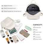 LOVEVOOK Mini Backpack for Women Light Weight Small Waterproof Backpack Purses - Image 3