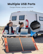 100W Portable Solar Panel for Power Station, 19.8V Foldable Solar Charger - Image 5