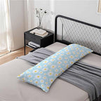 Daisy Body Pillows Covers for Adults, Blossom Daisy Large Body Pillow Covers - Image 7