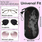 Glasses Case Sunglasses Eyeglass Soft Case Zipper Light Neoprene Pouch - Image 2