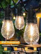 Brightever LED Outdoor String Lights, 60FT Patio Lights - Image 5