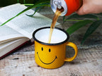 Suck UK Smiley Enamel Tea Mug - Image 4