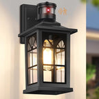 Motion Sensor Outdoor Light Fixture, Dusk to Dawn Porch Light Outdoor Wall by BringYouBrightFuture
