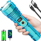 Flashlights High Lumens Rechargeable, 000LM LED Super Bright Flash Light by SuperBrightFlashlight