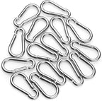 30 Pack 2 Inch Small Carabiner Clip Heavy Duty Spring Snap Hook M5 Stainless - Image 5