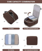 LOVEVOOK Large Travel Backpack for Women, TSA Carry on Backpack for Airplanes - Image 4