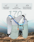 ECOHUB Running Hydration Vest Backpack, Lightweight Breathable Pack - Image 2