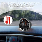 Mini Car Ball Compass, Marine Compass Interior Mount Dash Guide Hiking - Image 6