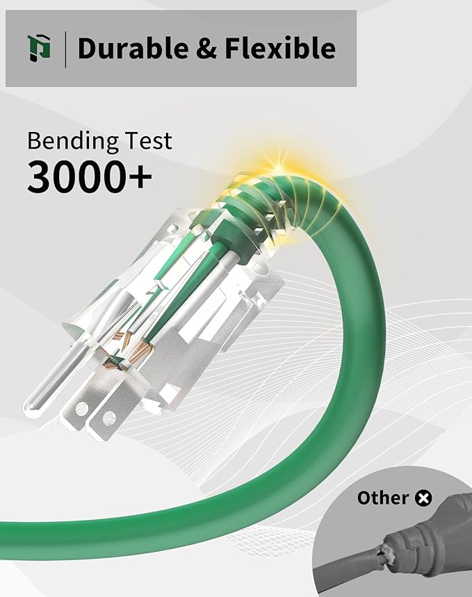 50Ft 12/3 Outdoor Extension Cord - Image 4