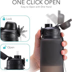 TakeToday Collapsible Water Bottles 32oz, Foldable Travel Bottle, TSA-Approved - Image 6