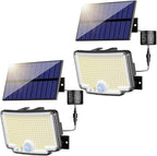 Peasur Solar Lights Outdoor Waterproof, Solar Motion Security Light, Flood by Peasur