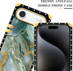 for iPhone 17 Air Case Luxury Golden Decoration - Image 4