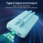 Portable Charger 40, 800mAh Power Bank, 25W PD QC 4.0 Fast Charging Portable - Image 4