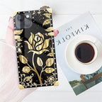 Compatible with iPhone 13 Case, Shine Gold Rose Luxury Golden Decoration - Image 7