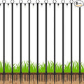 AHRLHR 10 Pack String Light Poles, Poles by Unknown