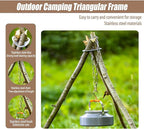 Adjustable Camping Tripod for Cooking - Image 3