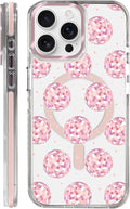 Case for iPhone 14 Pro Max, Disco Balls Pink Phone Case Design，for Women Girls by Toulas