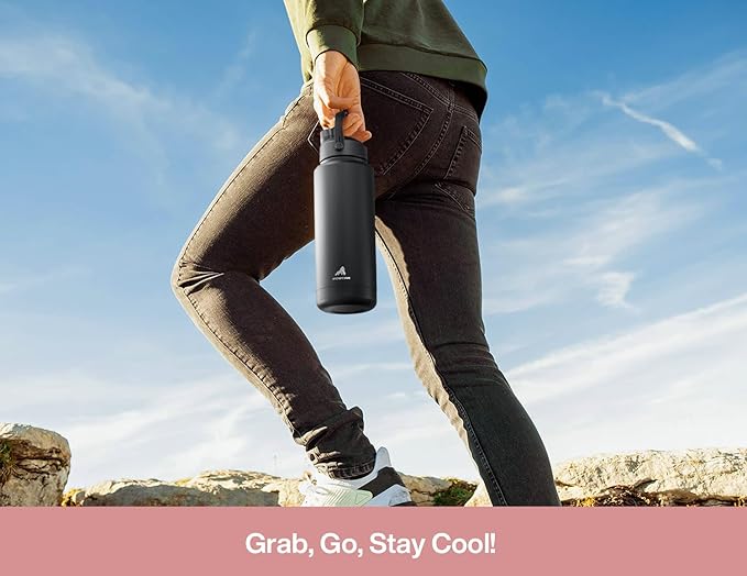 POWCAN 40 oz Insulated Water Bottle - Image 8