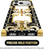 for iPhone 17 Pro Max Case Luxury Golden Decoration - Image 5