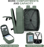 coowoz Large Travel Backpack For Women Men, Carry On Backpack, Hiking Backpack - Image 4