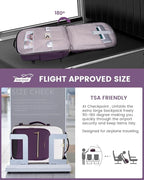 LOVEVOOK 50L Travel Backpack for Women & Men, Airline Approved Carry On Luggage - Image 2