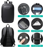 hk Business Backpack for Men 15.6 Inch, Slim & Expandable Waterproof Travel - Image 6