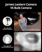 Outdoor Porch Light Security Camera, 2K HD Live View Wi-Fi Human Detection - Image 3