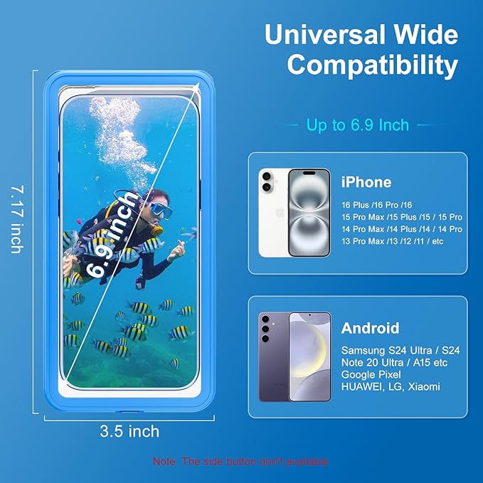 Beasyjoy Waterproof Phone Case, Underwater Phone Case - Image 6