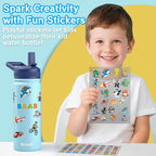 baab 18oz Kids Water Bottle, Insulated Water Bottle - Image 5