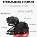 Fanhaw 40 oz Insulated Stainless Steel Water Bottle - Image 2