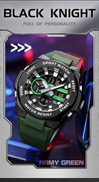 FANMIS Mens Military Multifunction Digital LED Watch Electronic Waterproof - Image 5