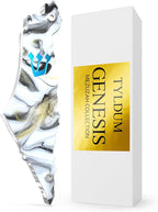 Genesis Mezuzah for Door – Modern Acrylic Mezuzah Case Without Kosher Scroll – by TYLDUM