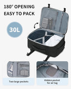 ECOHUB Travel Backpack for Men, Laptop Carry on Backpack - Image 4
