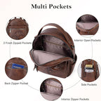 Mini Backpack Purse for Women, Embossed Leather Small Backpack Fashion Travel - Image 5