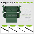 Outdoor Extension Cord Safety Cover, BN-LINK Outdoor Plug Protector Waterproof - Image 3