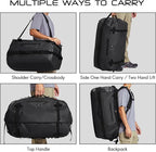 Haimont Large Waterproof Duffel Backpack Roll-Top Heavy Duty Dry Duffle Bag - Image 6