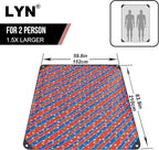 LYN Heavy Duty Emergency Blanket Survival Gear Waterproof Insulated Blanket - Image 2